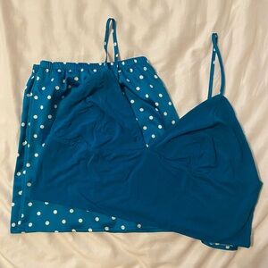 Like New VS Pajama Crop Tank and Short Set
